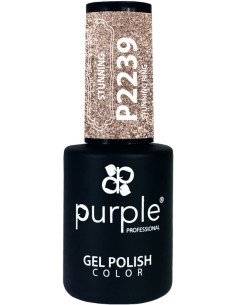 PURPLE GEL POLISH COLOR STUNNING RING 10ML