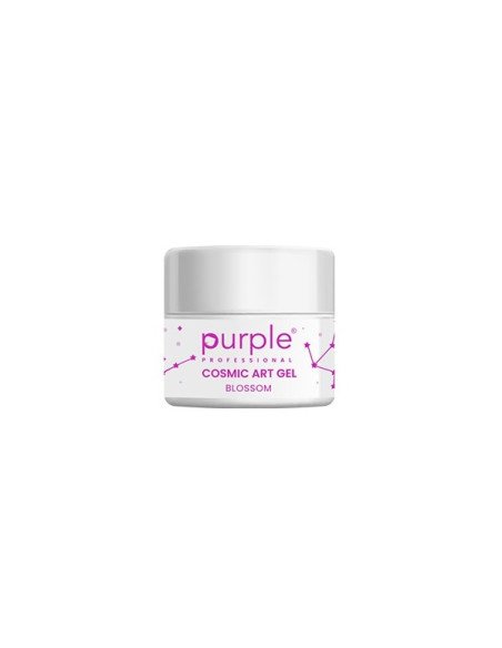 ***PURPLE COSMIC ART GEL BLOSSOM 5GR***