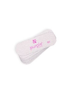 PURPLE LIMA PEDICURA BASE METALICA + 5 REC.80GRIT + REC.180GRIT 2