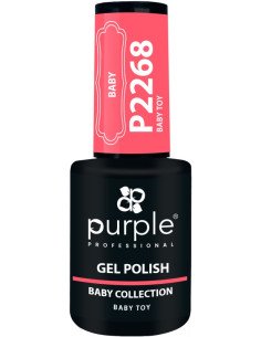 PURPLE GEL POLISH COLOR BABY TOY 10ML