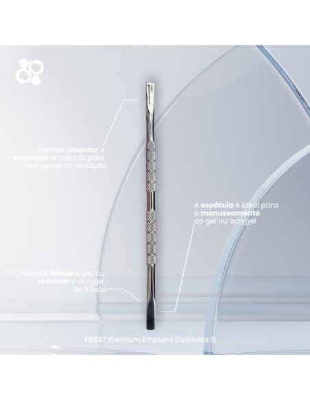 PURPLE PREMIUM CUTICLE PUSHER 11 130MM