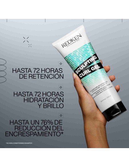 REDKEN CURL STYLERS SCULPTING CURL GEL 250ML