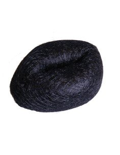 EUROSTIL RELLENO MOÑO GRANDE REDONDO NEGRO