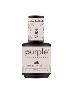 PURPLE ACRYGEL IN BOTTLE NUDE 15ML