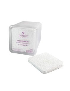 PURPLE NAIL PADS PREMIUM MICRO-PERFORADAS 6CMX6CM 200UNI