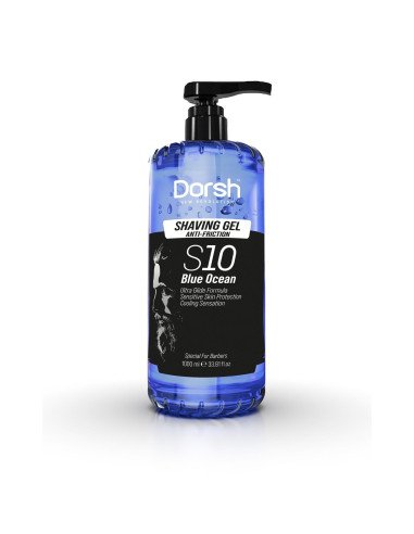 DORSH SHAVING GEL S10 BLUE OCEAN 1000ML