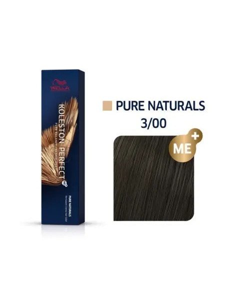 WELLA KOLESTON PERFECT ME+3/00  PURE NATURALS 60ML