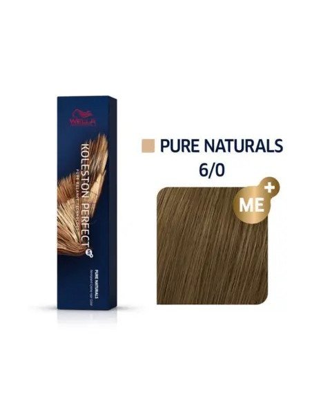 WELLA KOLESTON PERFECT ME+ 6/0 PURE NATURALS 60ML