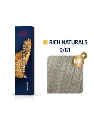 WELLA KOLESTON PERFECT ME+9/81 RICH NATURALS 60ML