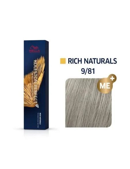 WELLA KOLESTON PERFECT ME+9/81 RICH NATURALS 60ML