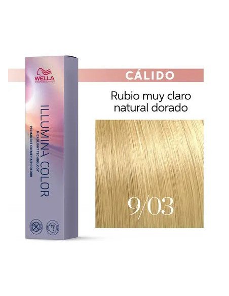 WELLA ILUMINA COLOR 9/03 - 60ML.