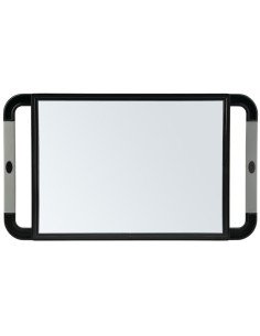 SIBEL ESPEJO V-DESIGN DOBLE ASA NEGRO
