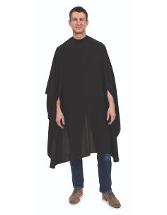 BARBURYS CAPA XL PARA HOMBRE NEGRO CIERRE DE PRESION