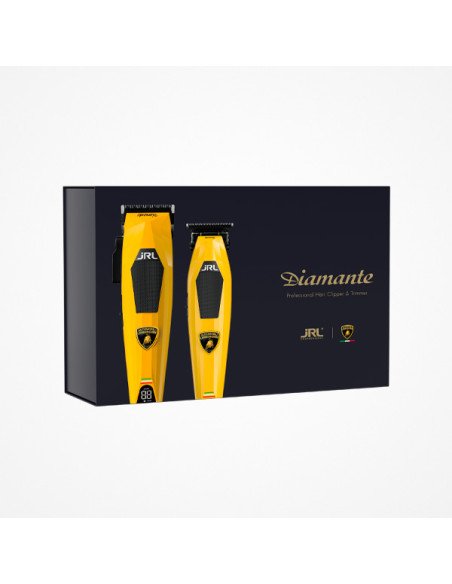JRL LAMBORGHINI DIAMANTE CLIPPER + TRIMMER SET YELLOW