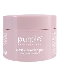 PURPLE CLASSIC BUILDER GEL MILKY WHITE OPACK 250GR