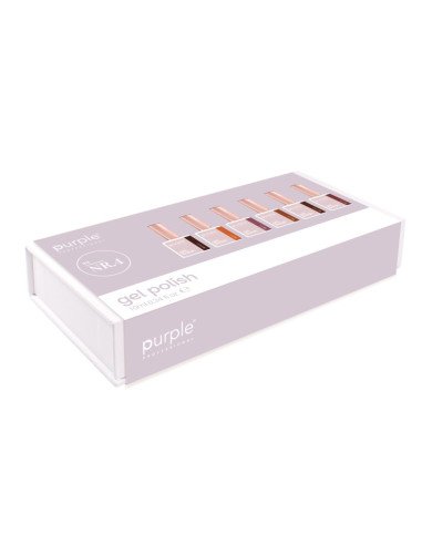 PURPLE KIT GEL POLISH NUMERO NR.4 (6 X 10ML)