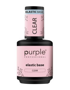 PURPLE ELASTIC BASE CLEAR 15ML