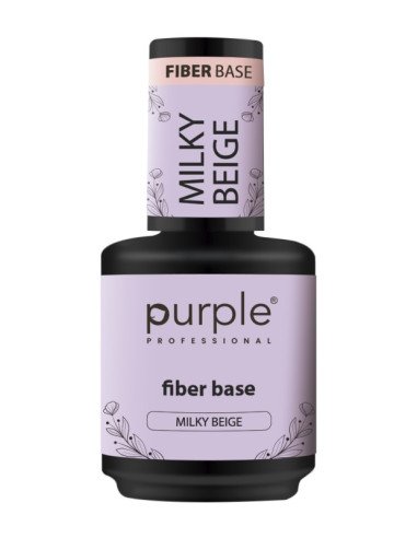 PURPLE FIBER BASE MILKY BEIGE 15ML