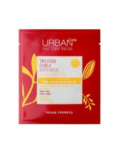 URBAN CARE TWISTED CURLS HIBISCUS & SHE BUTTER PRE-WASH HAIR MASK 50ML
