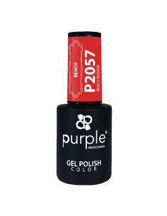 PURPLE GEL POLISH COLOR BEACH PASSION 10ML