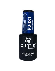 PURPLE GEL POLISH COLOR DANCE MERENGUE 10ML