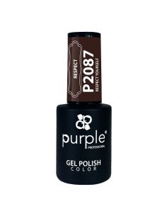 PURPLE GEL POLISH COLOR RESPECT YOURSELF 10ML