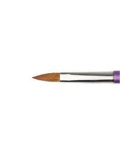 PURPLE PINCEL KOLINSKY 75% #8 OVAL PARA ACRILICO 2