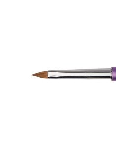 PURPLE PINCEL KOLINSKY 75% #4 OVAL PARA ACRILICO Y 3D 2