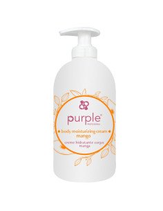***PURPLE VEGAN BODY MOISTURIZING CREAM MANGO 500ML***