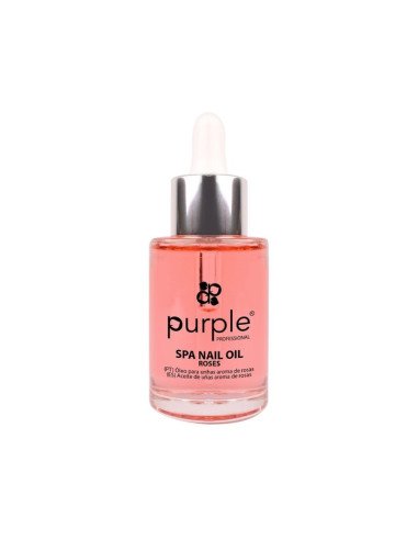 PURPLE SPA NAIL OIL ROSES 30ML